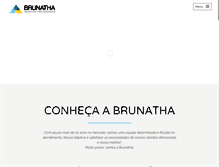 Tablet Screenshot of brunatha.com.br
